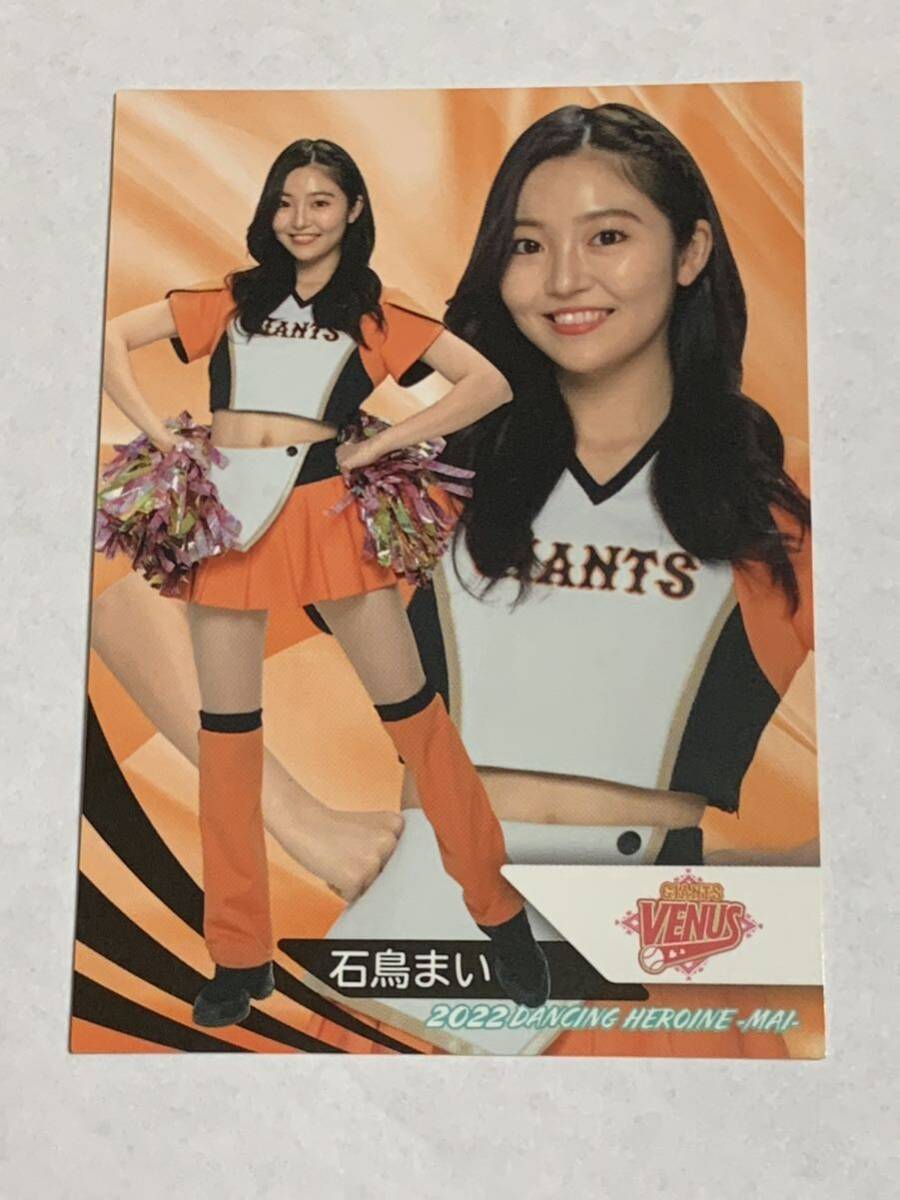 石鳥まい 2022 BBM チアリーダー 舞 #19 巨人 VENUS 即決拍卖