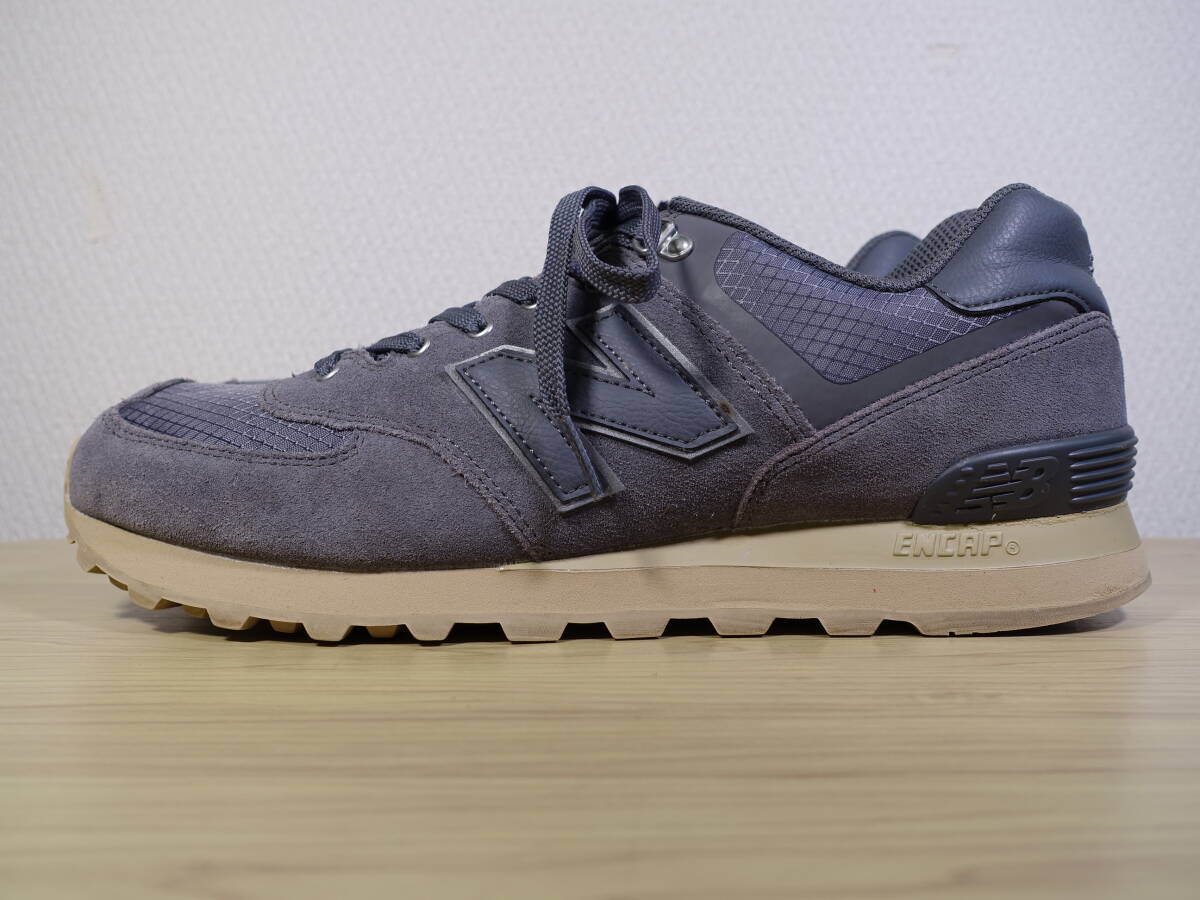 ◇ new balance 574 ニューバランス 574【ML574PKQ】◇ 28.0cm D スニーカー グレー拍卖