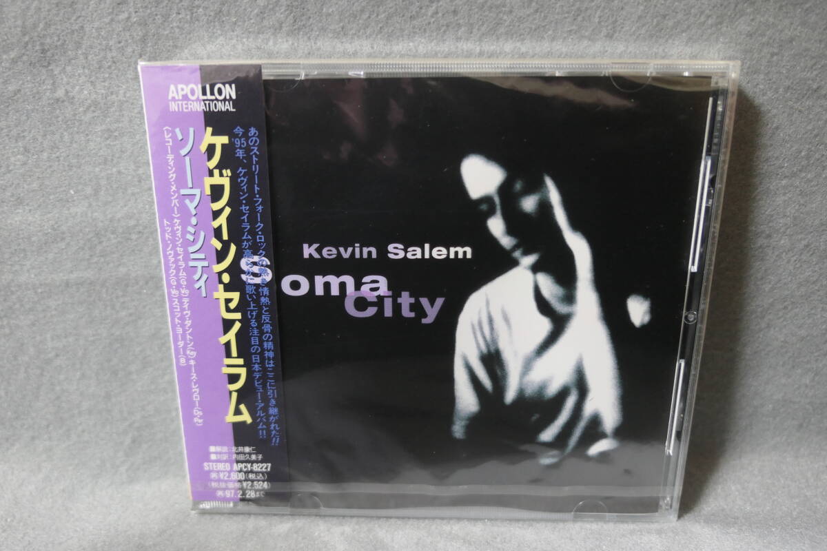 【中古CD】 未開封 / Kevin Salem / Soma City / ケビン・セイラム / ソマ・シティ拍卖