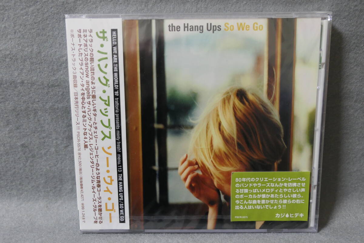 【中古CD】 未開封 / The Hang Ups / SO WE GO / ソー・ウィ・ゴー / ハング・アップス / 推薦文:カジ・ヒデキ拍卖