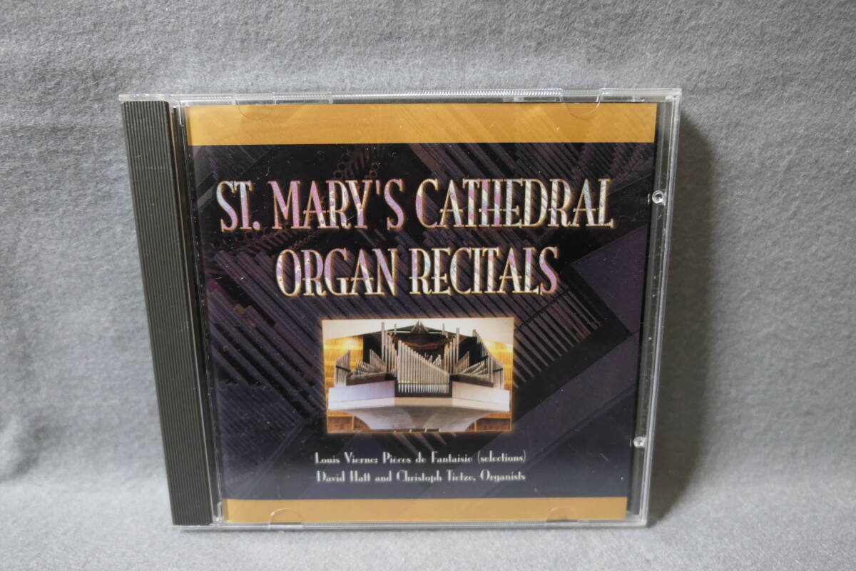 【中古CD】ST. MARY'S CATHEDRAL ORGAN RECITALS / Louis Vierne : PIECES DE FANTAISIE拍卖