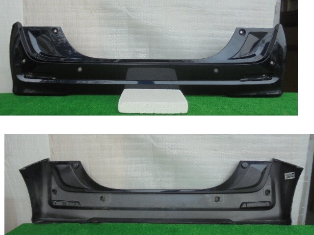 ホンダ/N WGN JH3 カスタム用 リアバンパー ソナー穴4ヶ有 B610M No.914070【品番 71500-TKR-J00ZG】拍卖