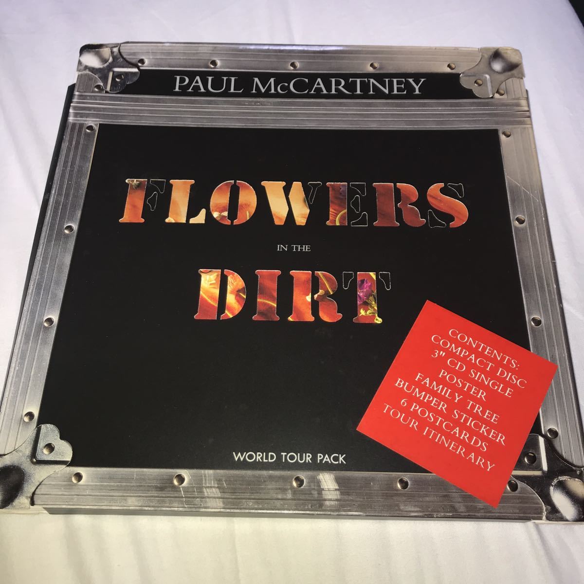 輸入盤 Paul McCartney ポールマッカートニー FLOWERS IN THE DIRT LPサイズです! Beatles ビートルズ拍卖