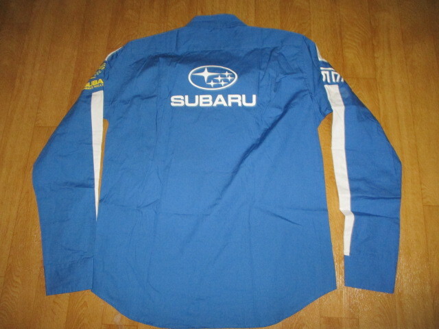 スバル・STI・ワールドラリー・ワークスチーム パイロット・ピットシャツ サイズL 新同美中古拍卖