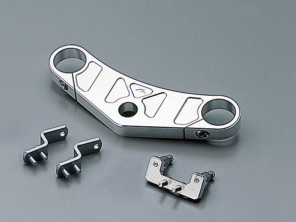 ハリケーン HURRICANE ゼファー400χ 97-08 ZR400C セパレートハンドル用 ジュラルミン トップブリッジ ポリッシュアルマイト HT0625拍卖