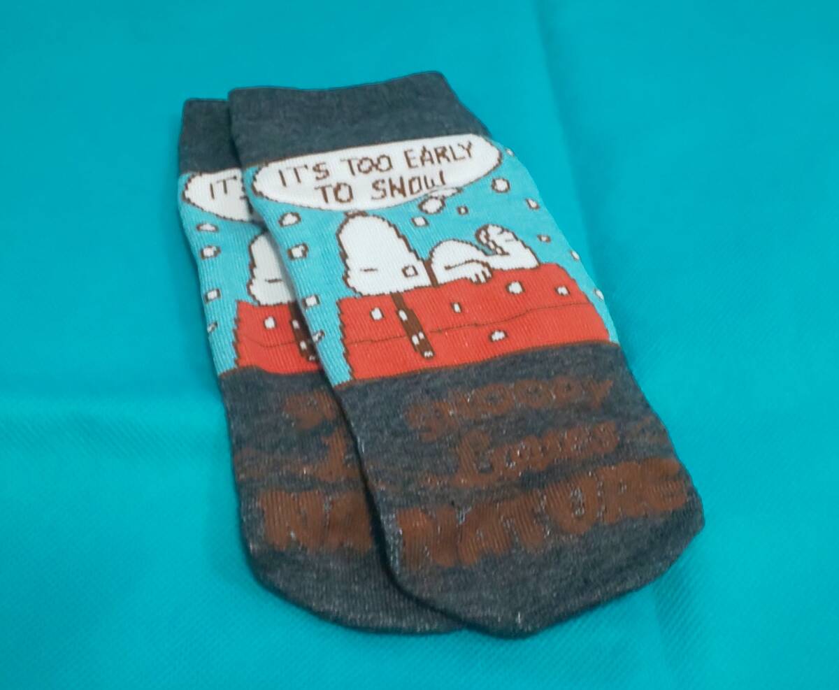 【期間限定】新品 スヌーピー 靴下 ⑦ SNOOPY しまむら アベイル avail くつした 23cm~25cm peanuts拍卖