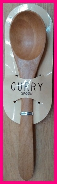 【送料無料:スプーン:木製:1本】★20cm:カレー スプーン:れんげ レンゲ ウッド カトラリー ナチュラル No2 1個拍卖