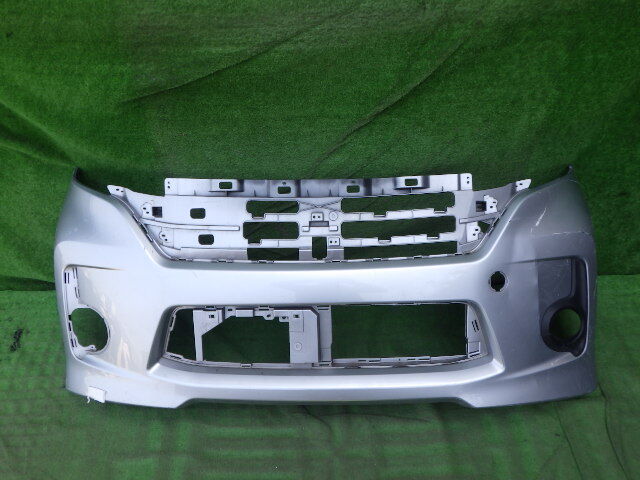 B21A 前期 デイズルークス ハイウェイスター 純正フロントバンパー BA0型 シルバー 6400F833ZZ拍卖