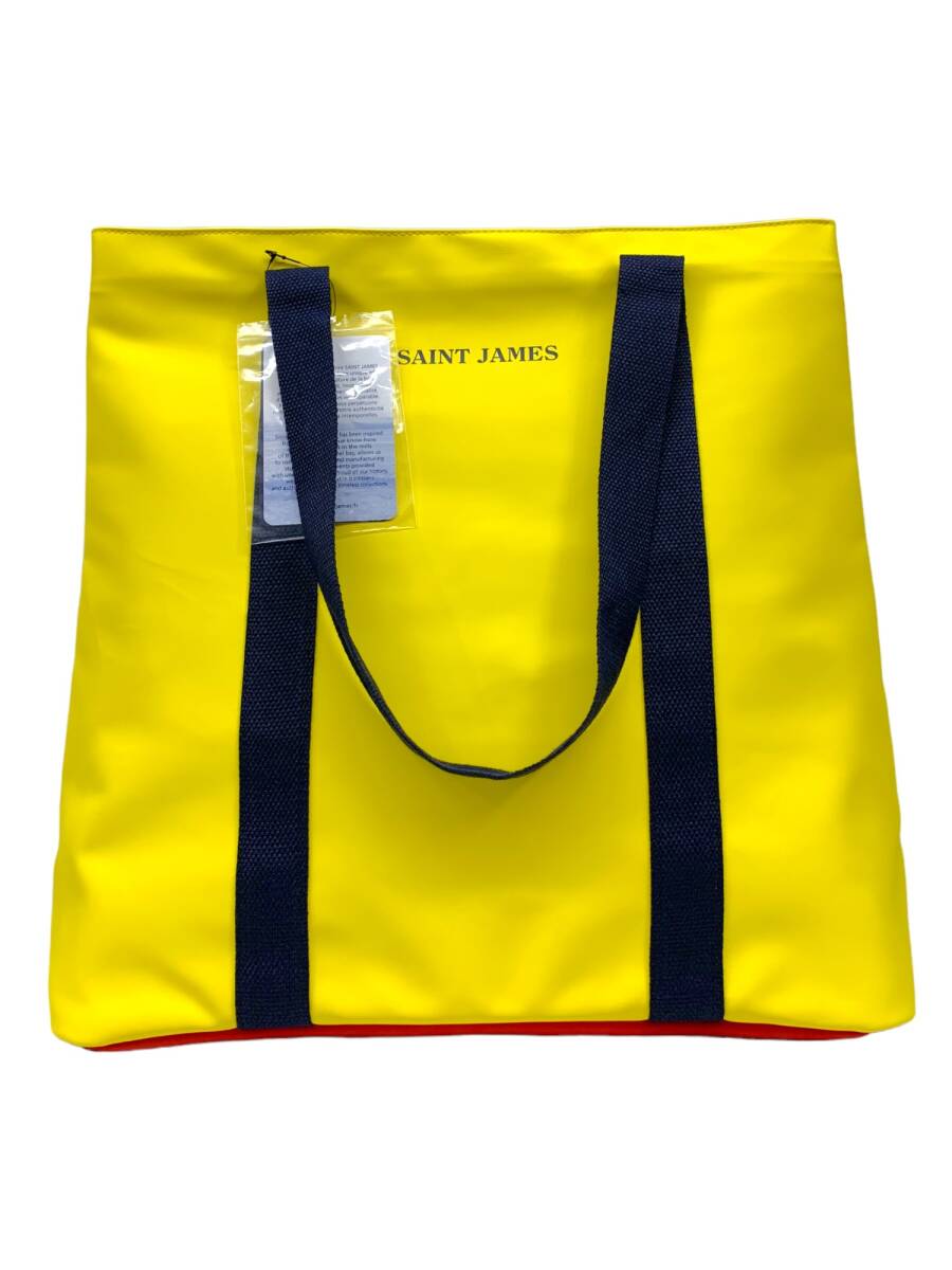 SAINT JAMES (セントジェームス) トートバッグ Sac Cabas Sport SJ1703 イエロー グリーン レディース/036拍卖