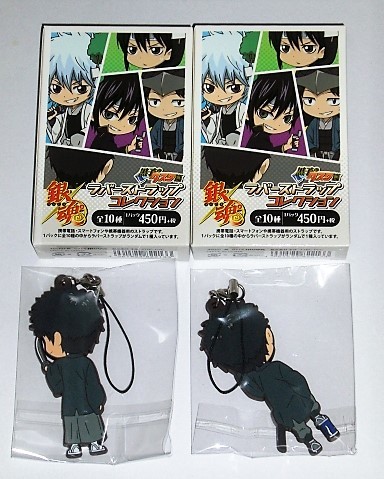 銀魂 ラバーストラップコレクション 黒子のタスケ篇 黒子野 シークレット 攘夷 2種セット 内袋未開封拍卖