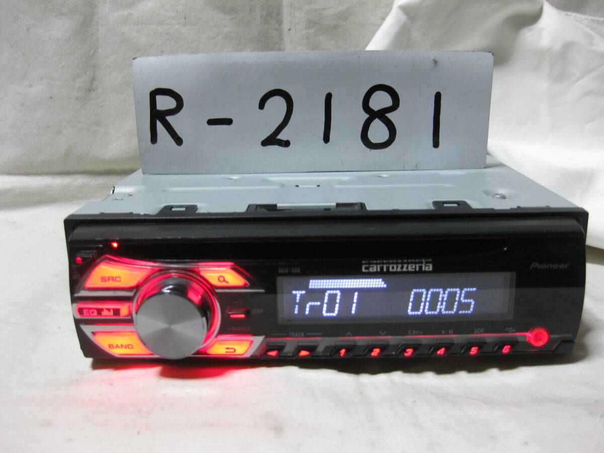 R-2181 Carrozzeria カロッツェリア DEH-380 MP3 フロント AUX 1Dサイズ CDデッキ 補償付き拍卖