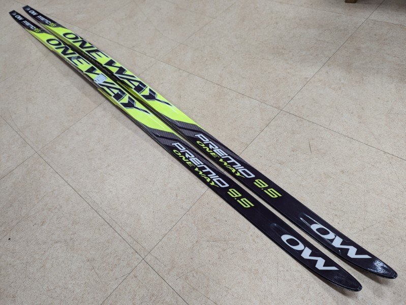 4☆1672 激安!未使用品【ONEWAY/ワンウェイ】PREMIO9.5 182cm クロスカントリースキー SKATE プレート無し 《美しが丘/店頭引渡可》拍卖