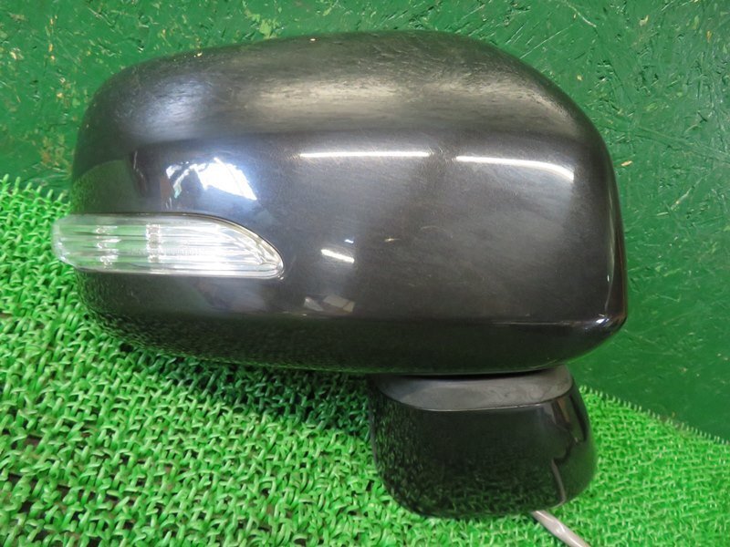 『psi』 ダイハツ L175S ムーヴ カスタム 右ドアミラー 電動格納式 X06 ブラック H19年式拍卖