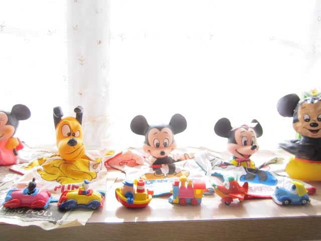 ★激レア 70年代 TOMY ディズニー・ミニカー フルコンプ 未使用品★ 暗所保管品整理拍卖
