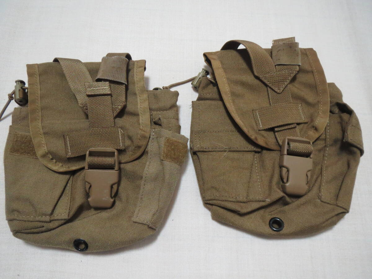 実物 アメリカ海兵隊 USMC US.MARINE キャンティーンポーチ 水筒カバー イラク アフガニスタン NO3拍卖