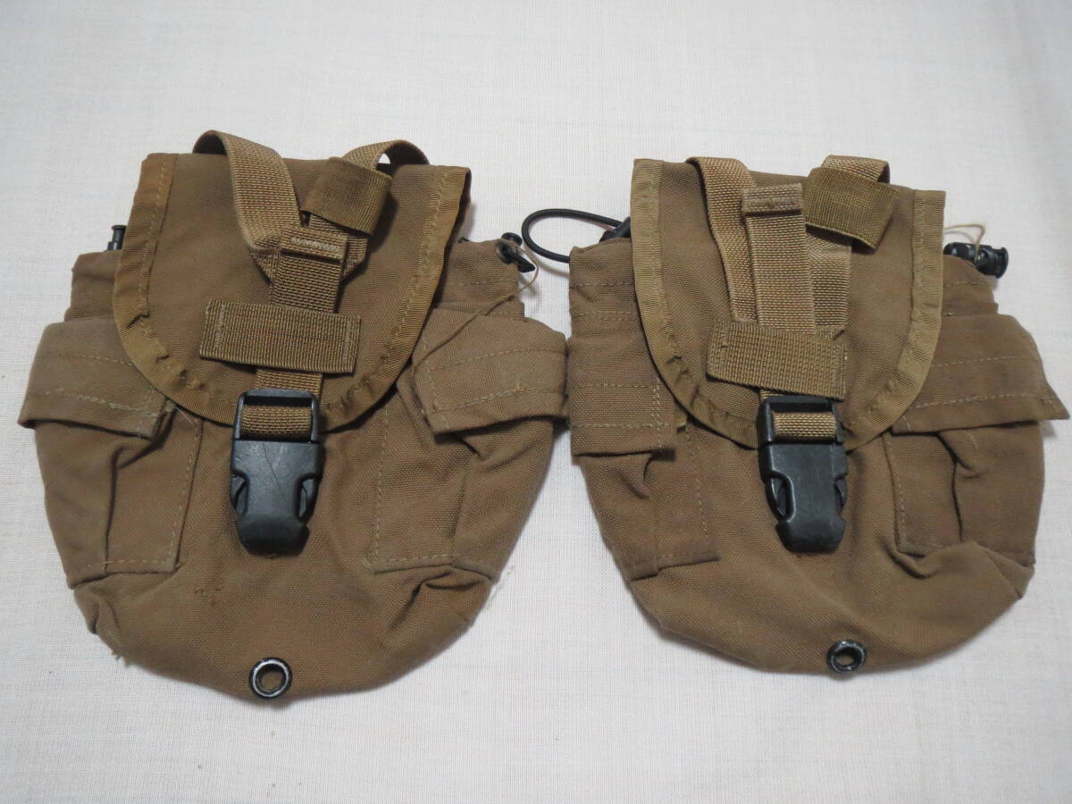 実物 アメリカ海兵隊 USMC US.MARINE キャンティーンポーチ 水筒カバー イラク アフガニスタン NO4拍卖