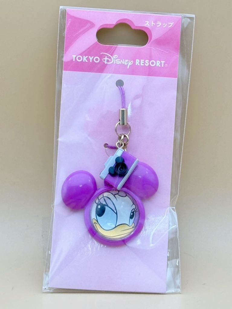 264 ディズニーリゾート限定 デイジーストラップ/キーホルダー キーチェーン TDR TDL TDS DS 拍卖