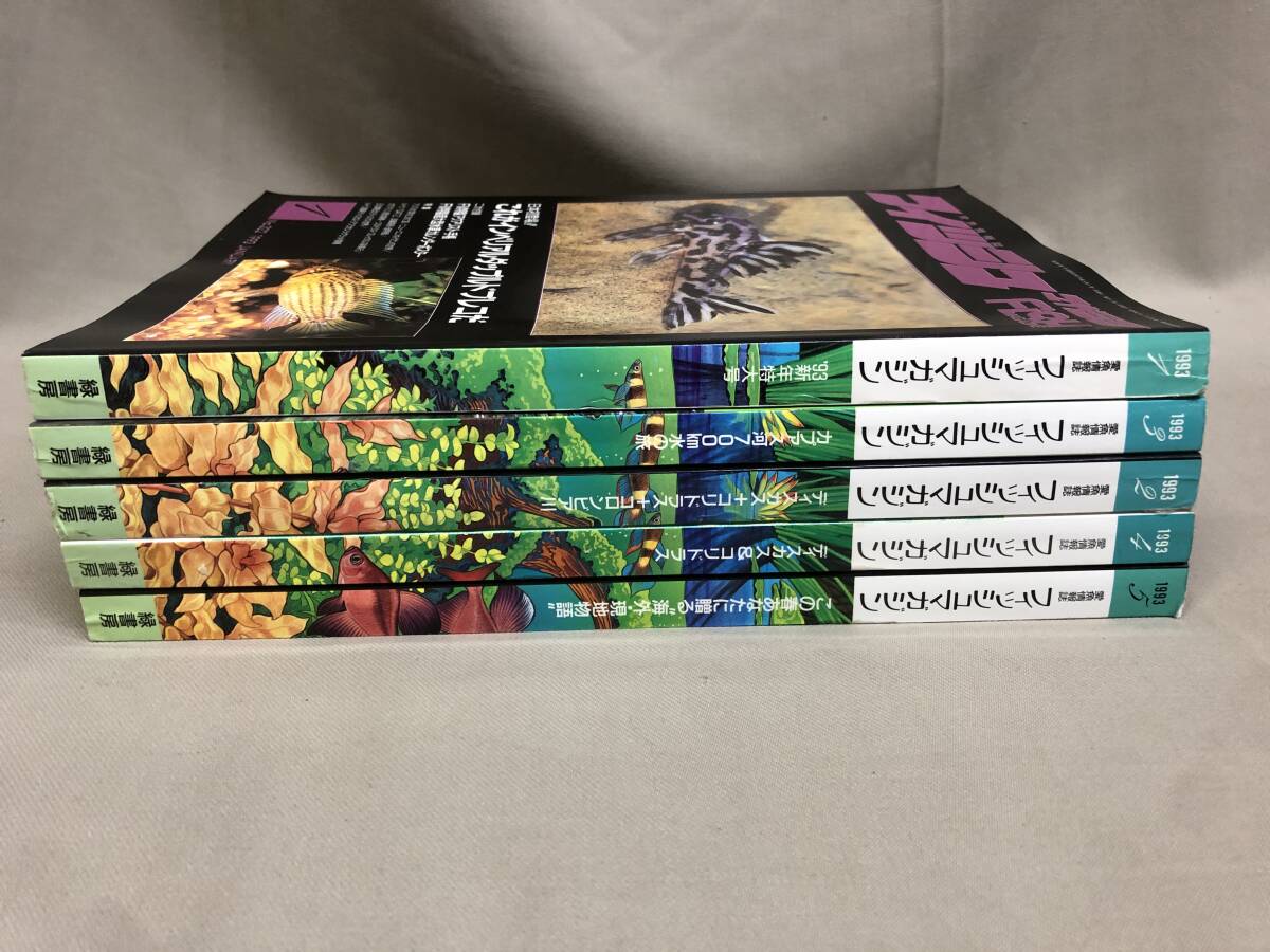 フィッシュマガジン 5冊 1993 1月〜5月拍卖
