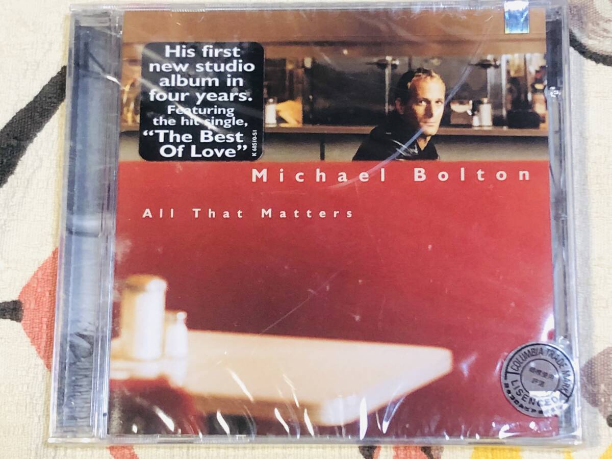 ★未開封輸入盤CD マイケルボルトン/Michael Bolton 「All That Matters」 unopened拍卖