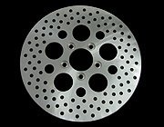 N010758 ドリルドスチールローター 00y- リア拍卖