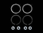 N010684 エキゾーストガスケットキット リテーナー&フランジナット 84y-拍卖