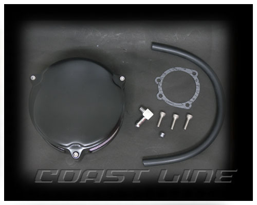 N004021 CVキャブ用 オープンタイプエアクリーナー ブラック拍卖