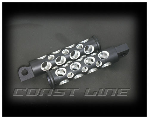 N004002ハーレー汎用チーズホールフットペグ/コントラストカット拍卖