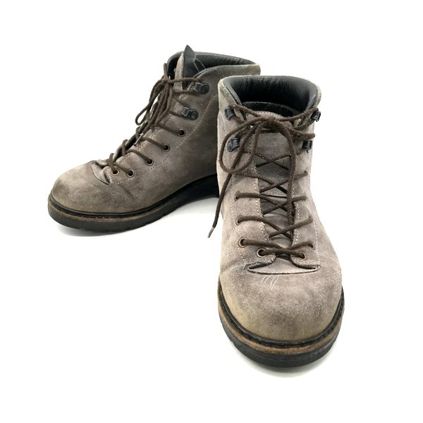 ANDREW TOKYO ブーツ ショート丈 スエードブーツ レースアップ カジュアル シンプル 26.5cm グレー アンドリュー 靴 B4181◆拍卖