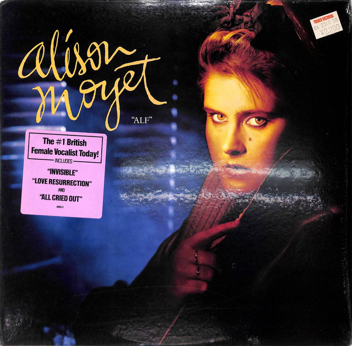 e3970/LP/米/ハイプステッカー付/Alison Moyet/Alf拍卖