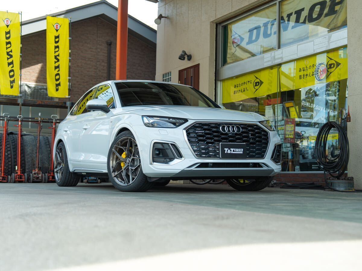 21インチ 4本セット T&T forged 鍛造 ホイール アウディ 全車種に対応 Q2 Q3 Q4 Q5 Q7 Q8 RS3 RS4 RS5 RS6 TT e-tron 等にオーダーで作製拍卖