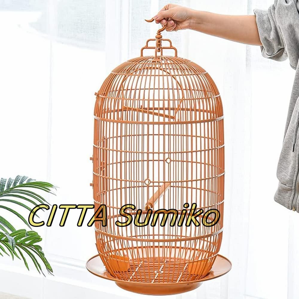 極上品 鳥かご 鳥ケージ バードゲージ 鳥小屋 プラスチック製 バックル式組立 掃除しやすい 文鳥 セキセイ ボタン拍卖