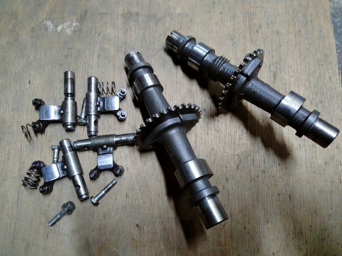 GSX250E ザリ ゴキ 中古 カムシャフト ロッカー アーム SUZUKI 純正GSX250T GSX250L拍卖