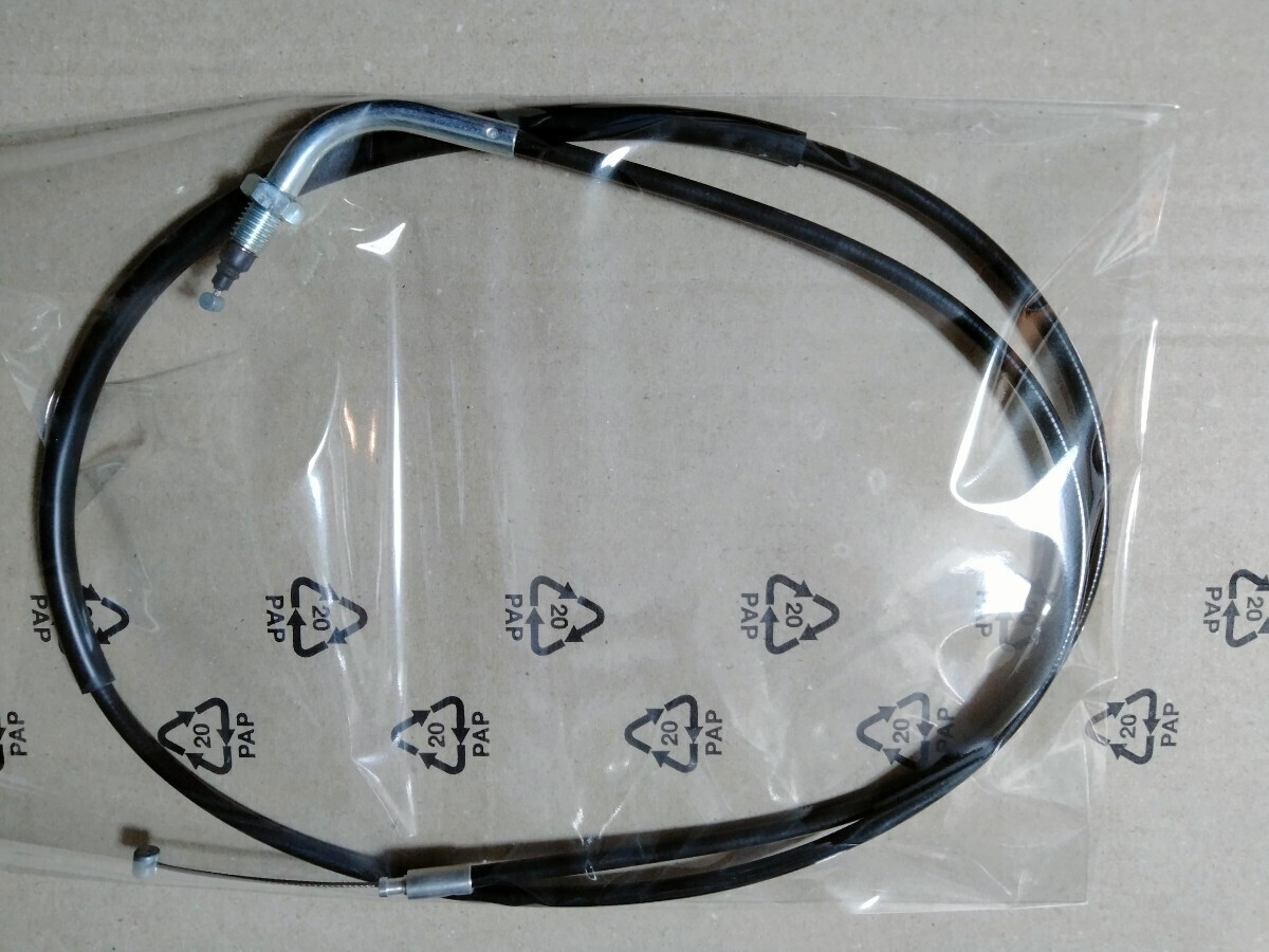 送料込み HONDA CBR400F CBR400F2 CBR400F3 30cm ロング チョーク ワイヤー ケーブル 黒拍卖