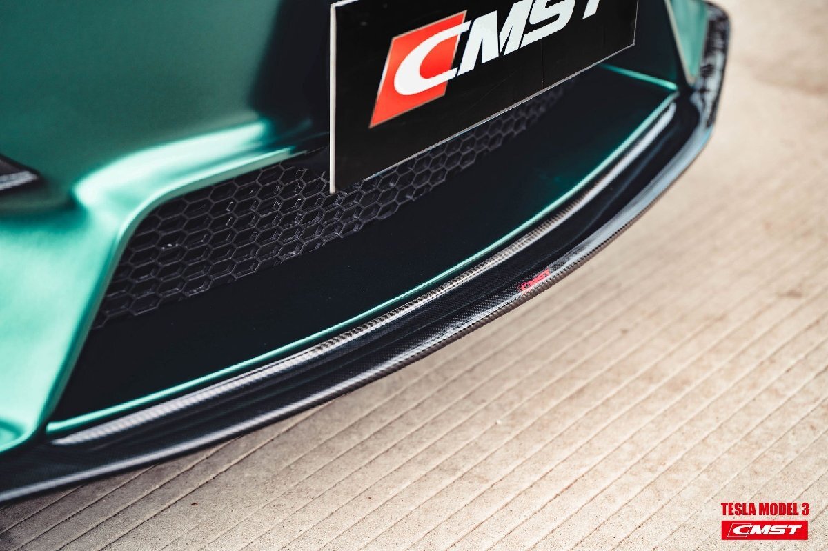 【正規品】CMST Tuning テスラ モデル3 フロントバンパー / Tesla Model3 Model 3 front bumper -V.1 2019-on拍卖