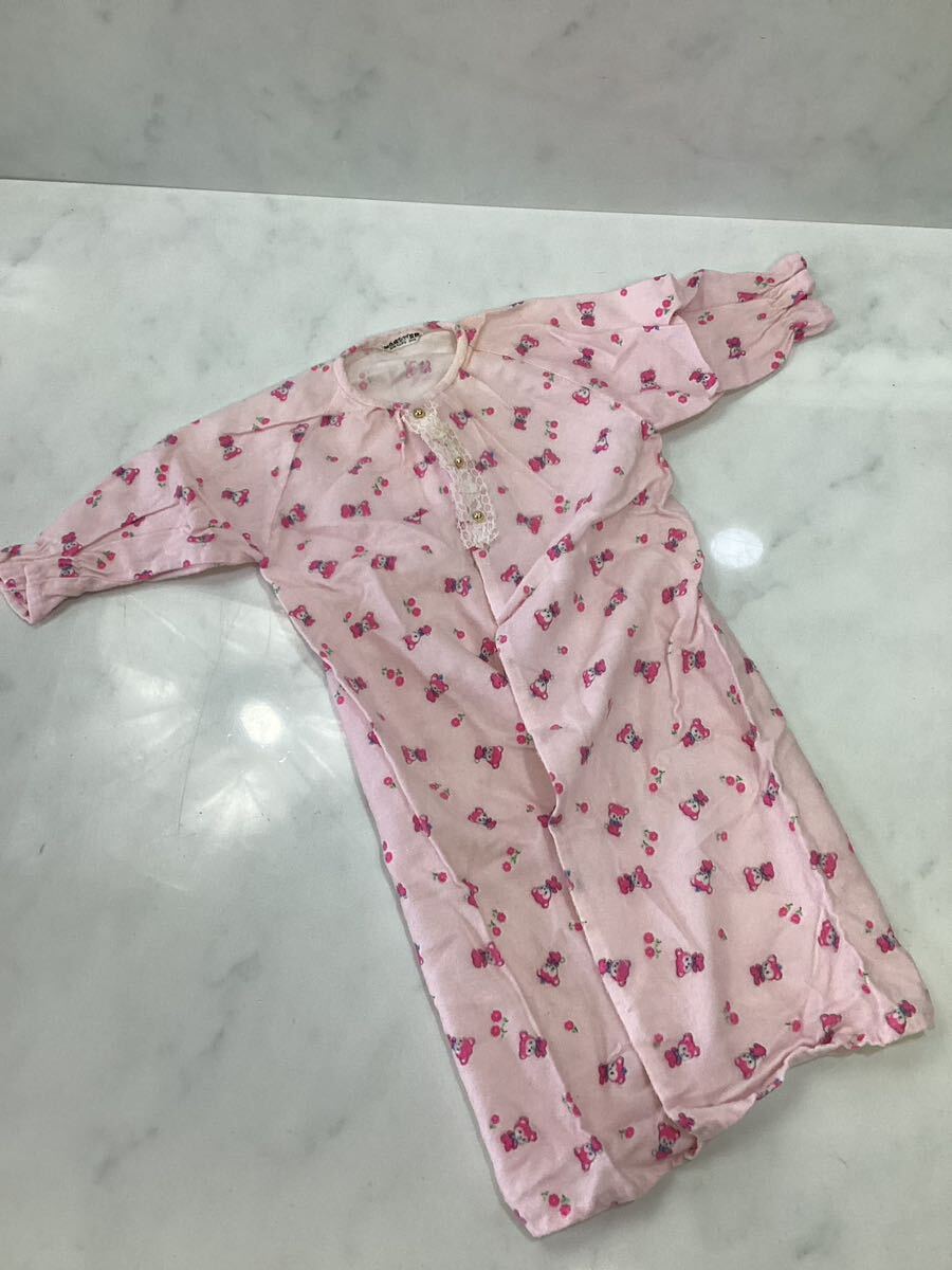 レトロ布地 ベビー服 旭化成ベンベルグⅡ世 ピンク 女の子(J-65)拍卖
