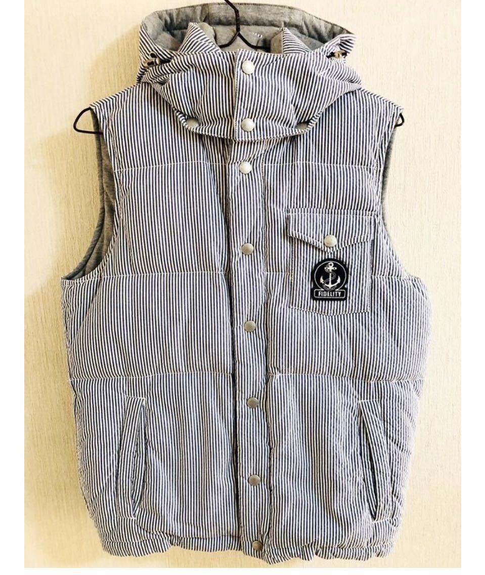 フィデリティ FIDELITY ダウンベスト リバーシブル拍卖