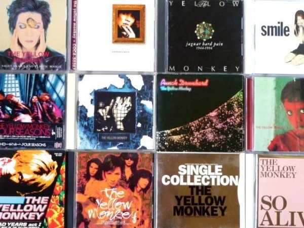 CD THE YELLOW MONKEY アルバムまとめて12枚セット拍卖