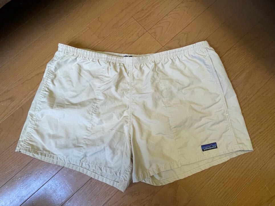 Patagonia パタゴニア バギーズショーツ ショートパンツ ベージュ L 80s拍卖
