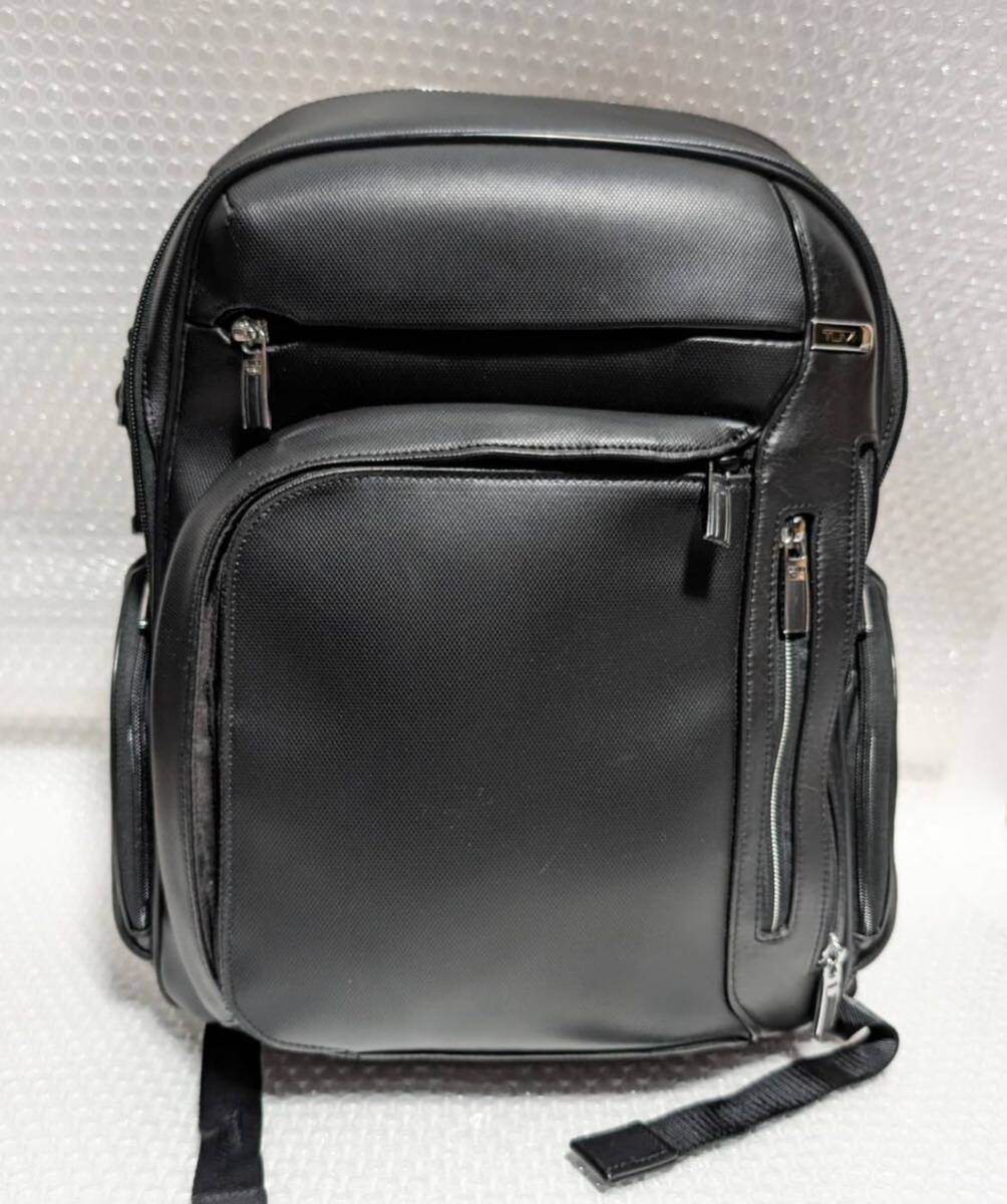 TUMI レザー リュック ARRIVE バックパック バッグ 型番 95181D拍卖