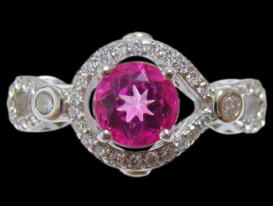 『天然トパーズ』 デザインリング 指輪 16号拍卖