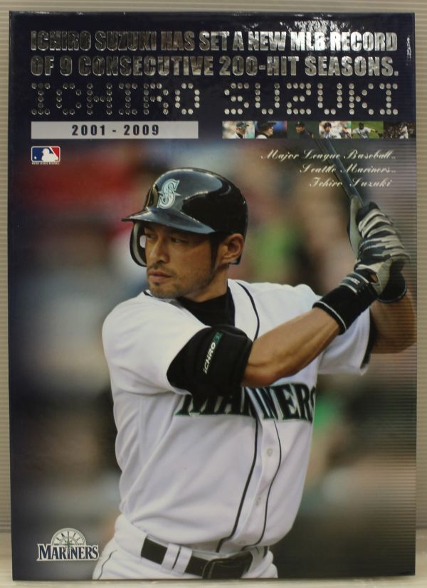D280 イチロー ホルダー入り MLB新記録樹立記念 切手・ポストカード ICHIRO SUZUKI HAS SET A NEW MLB RECORD OF 9 CONSECUTIVE 200-HIT拍卖
