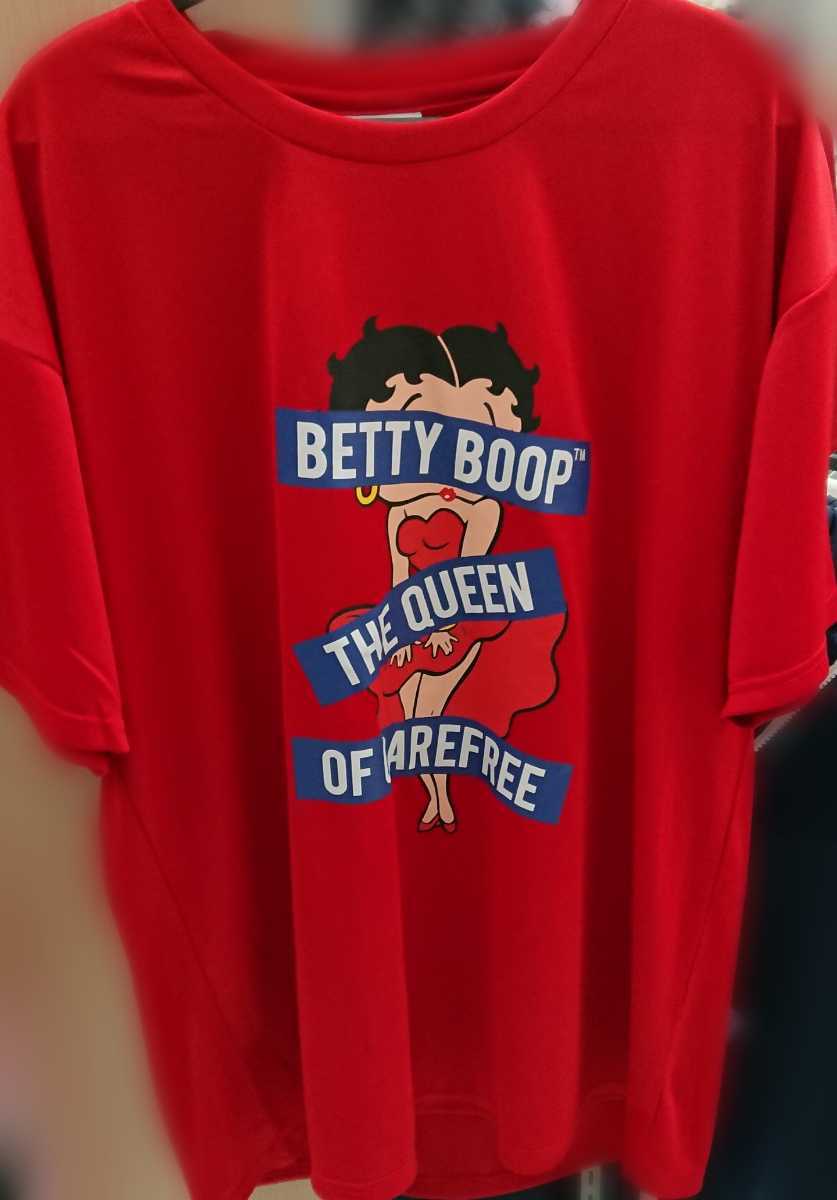 即決 ベティ・ブープ メンズメッシュTシャツ【3L】新品 ベティちゃん BETTY BOOP 拍卖