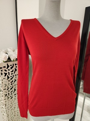 ジョンスメドレー Vネックニット 【8916-10-2】拍卖