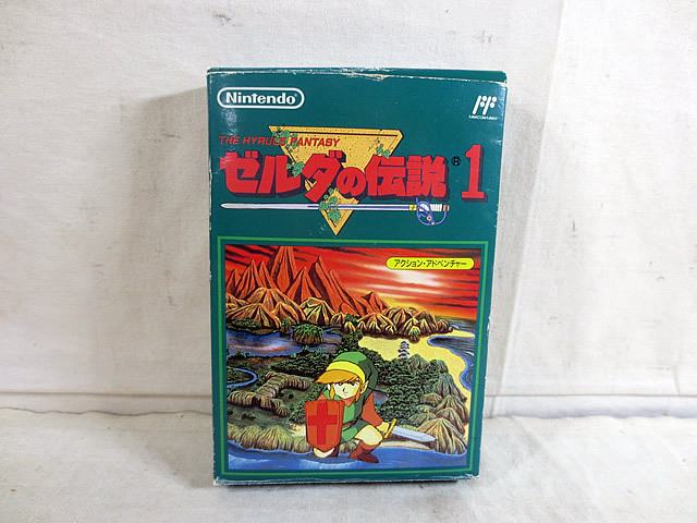 美品 FC ファミリー コンピュータ ファミコン ゼルダの伝説 拍卖