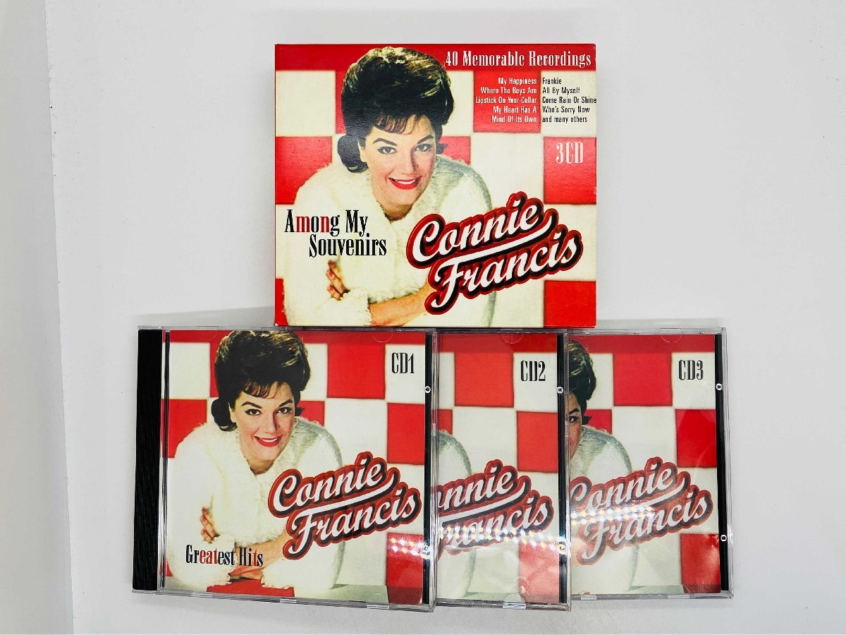即決3CD Connie Francis / Among My Souvenirs / 40 Memorable Recordings / コニー・フランシス GSS 5389 X39拍卖
