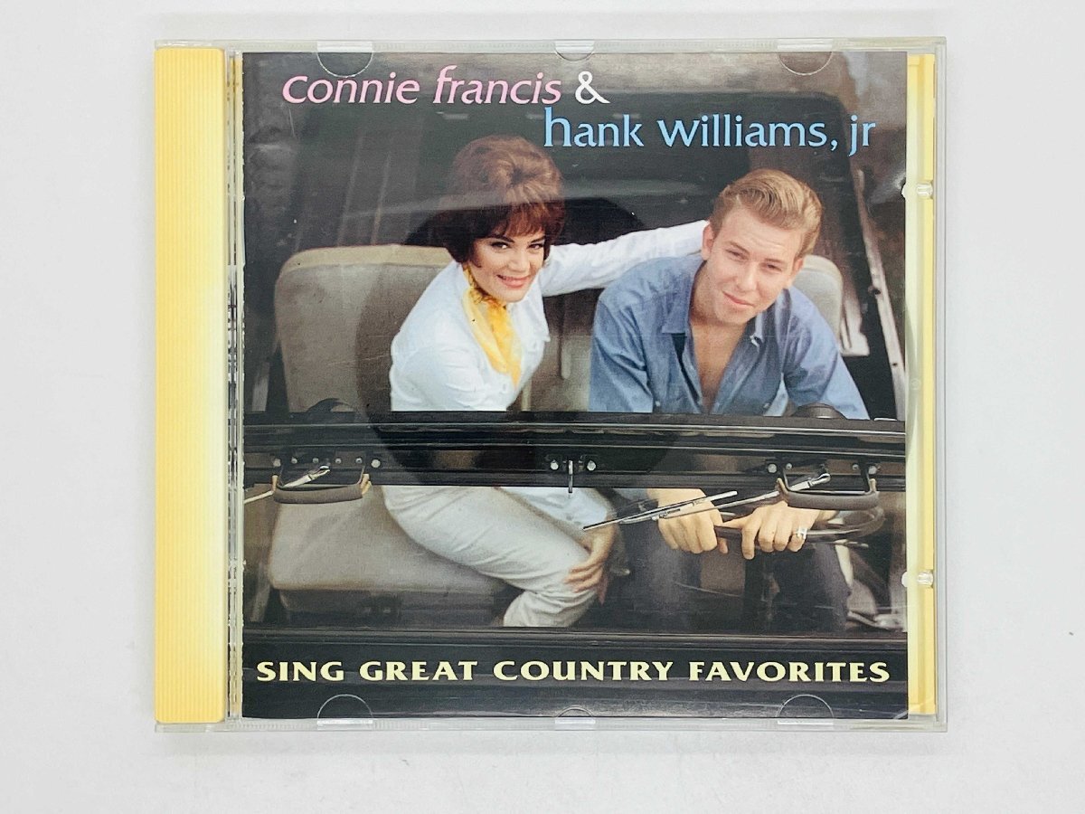 即決CD CONNIE FRANCIS & HANK WILLIAMS JR / SING GREAT COUNTRY FAVORITES BCD-15737-AH X24拍卖