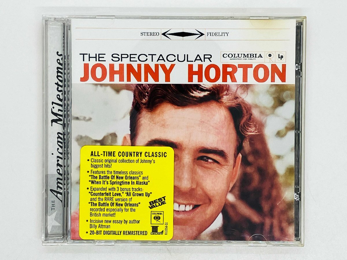 即決CD THE SPECTACULAR Spectacular JOHNNY / ジョニー・ホートン / CK 61054 X45拍卖