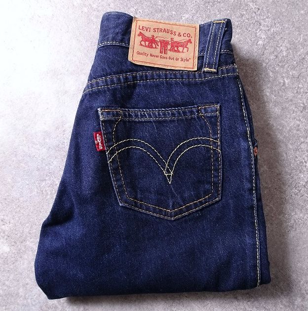 LEVI'S PREMIUM BOY JEAN リーバイス プレミアム デニムパンツ ジーンズ 55914-0001 レディース (27) インディゴ ●o-969拍卖