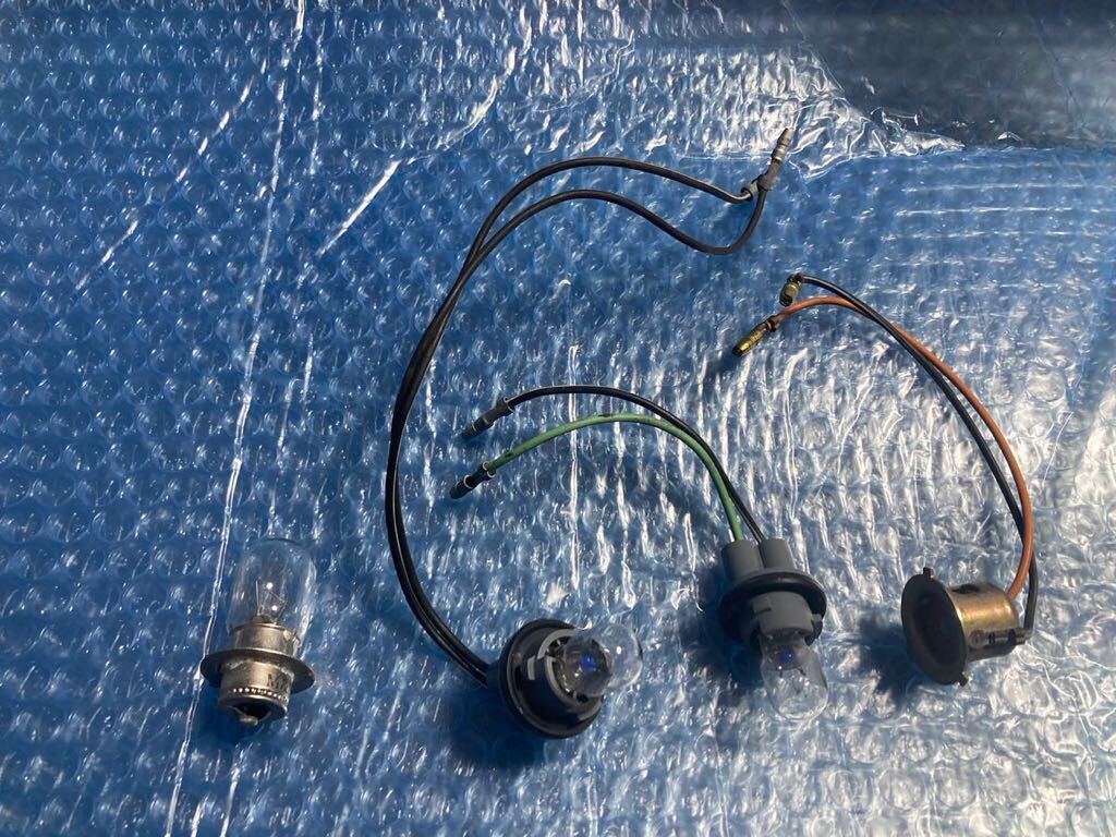 3342■ チョイノリ CZ41A ヘッドライト ライト ソケット 電球 ウインカー拍卖