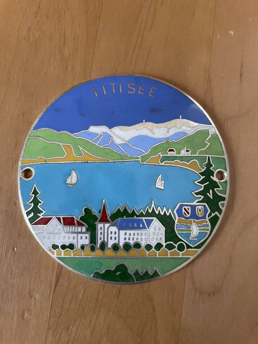 ドイツ ティティザー TITISEE カーバッジ グリルバッジ 検索 セントクリストファー ミニ ADAC MG ADO16 ポルシェ ベンツ1960年代 当時物拍卖